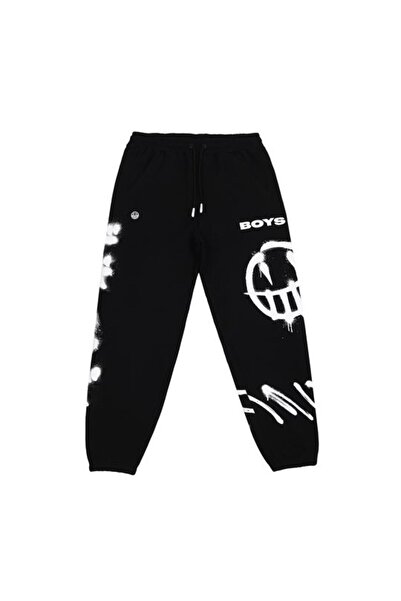 classy moda Unisex Baggy Pants with Text and Logo Front Print