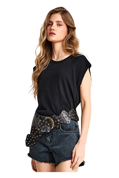 Funky Buddha Μπλούζα FBL013-102-04 – Black - s
