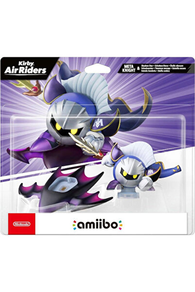 Nintendo Amiibo Kirby Air Riders Meta Knight & Shadow Star Φιγούρα Χαρακτήρων