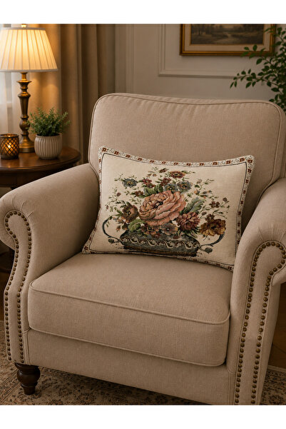 MYHOMEGOBLEN وسادة مخملية من شونيلي مقاس 35x50