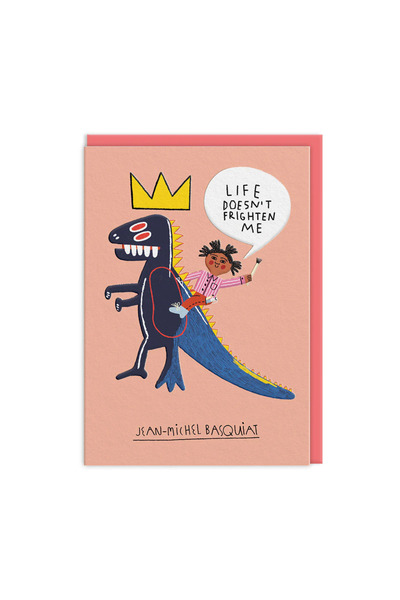 Ohh Deer بطاقة بريدية بتصميم تيريزا بيلون مقاس A6 جان-ميشيل باسكيات 13640