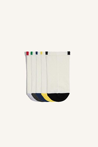 DeFacto 5-Pack Cotton Booties Socks for Boys I3259A8Ns