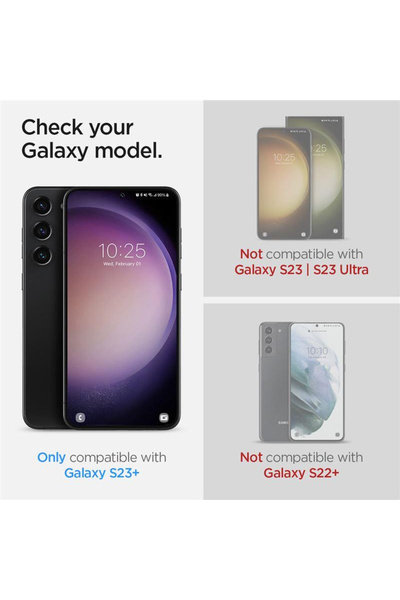 Spigen Folie hidrogel Neo Flex, pachet de 2, pentru Samsung Galaxy S23+, impe...