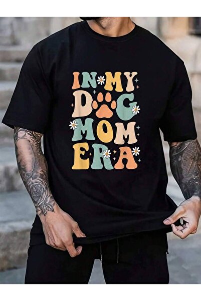 799 تي شيرت صيفي جديد 100% قطن بتصميم مرح لمحبي الكلاب بطبعة 'Groovy In My Mo...
