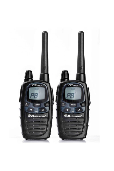 Midland G7 Pro Διπλό Ασύρματο Σετ Πομποδεκτών PMR 2 τεμαχίων