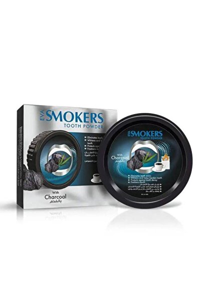 NAN Eva Smokers Charcoal Teeth Powder for Stain Removal 40g