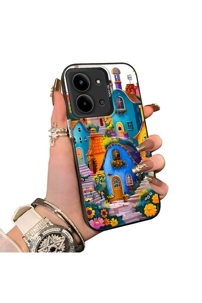 Hontinga حافظة هاتف Redmi 15C 5G متوافقة مع السيليكون ذات الحواف الصلبة وغطاء...
