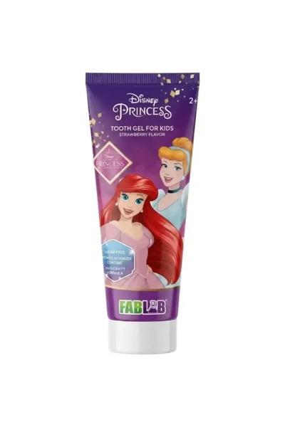 NAN Fab Lab Children's Toothpaste Princess Strawberry Flavor Fluoride-75 ml
