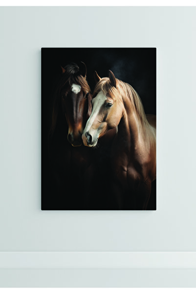 VECTORART Horse | Decorative Wall Frame | Premium Sticker & Lamination on 3mm...