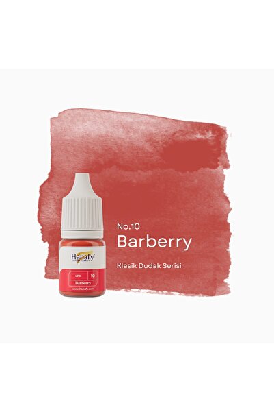 HANAFY Barberry No10 Kalıcı Makyaj Dudak Pigmenti - 5ml