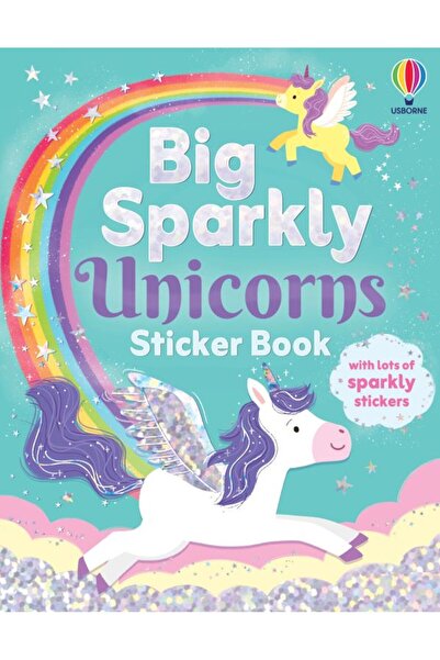 Usborne Big Sparkly Unicorns Sticker Book
