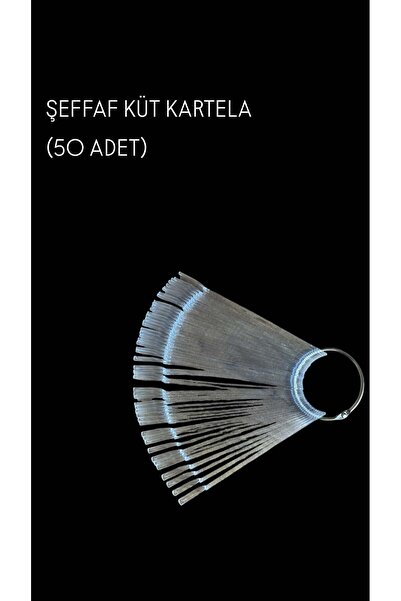 CROJE KALICI OJE Şeffaf Küt Kartela Tips (50 li)