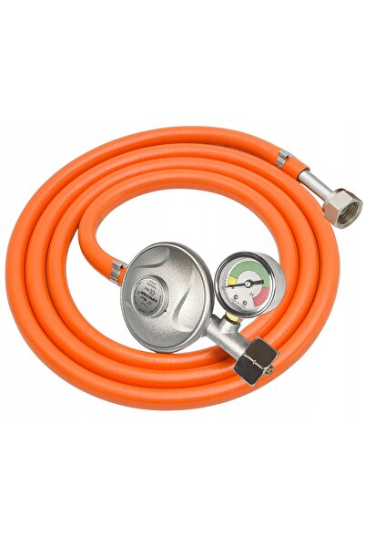 Lecharpe Furtun Lechar + Reductor cu manometru + Robinet drept scurt 2m