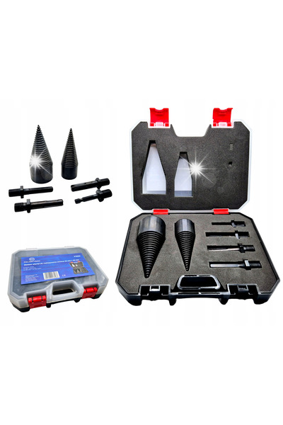 Falon Tech Set de burghie pentru lemn, Burghiu pentru despicarea lemnului, Bu...