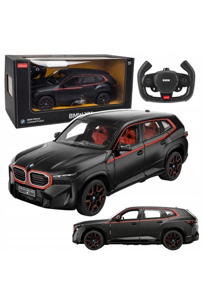 LeanToys Mașină Bmw Xm cu telecomandă RC Rastar Negru 1:14