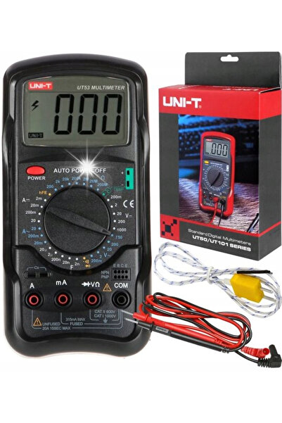 unı-t Unitate Ut53 Ampermetru Digital Multimetru Contor Universal Termometru