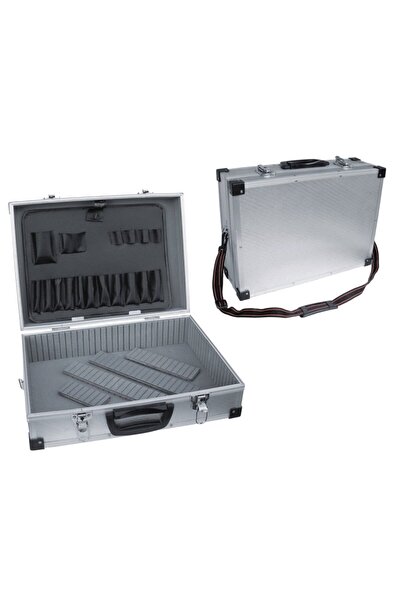 Dedra-Polonia Dedra N0001 Cutie de scule din aluminiu argintie