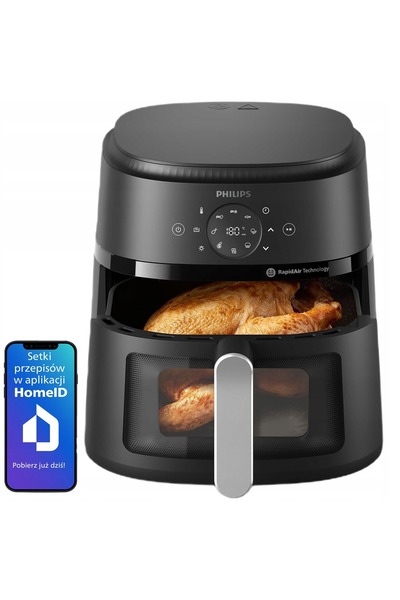 NO BRAND Philips Airfryer Na230/00 6.2L Rapidair 1700W