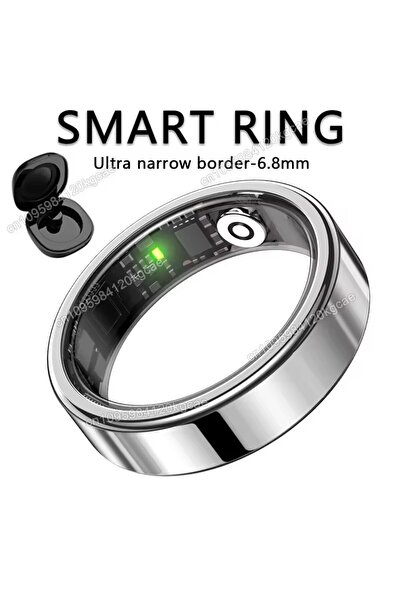 Choice 11 Silver PRO 2026 New Smart Ring Heart Rate Blood Pressure Sleep Moni...