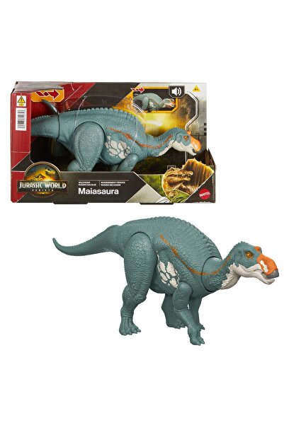 JURASSIC WORLD Figurină de reconstrucție Dinozaur Maiasauro Majazaura Sunet
