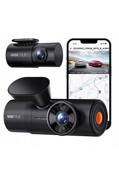 VANTRUE Cameră auto N4 Pro 3 canale 4K/3,19 "/155