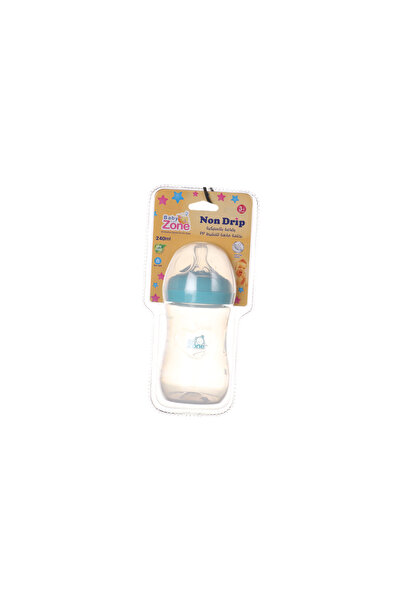 Fa Baby Zone Baby Milk Bottles with Anti-Drip Nipple 240ml