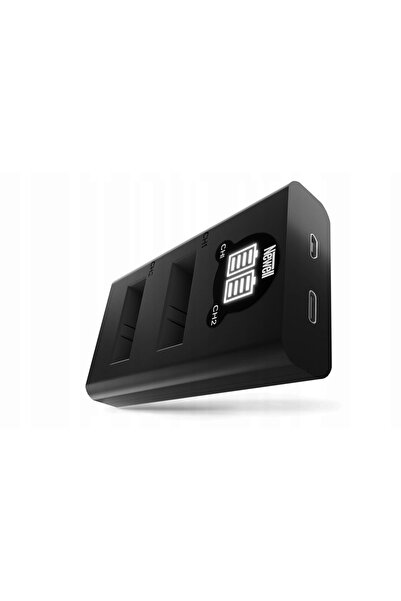NO BRAND Încărcător și pachet de baterii Newell Spjb1B pentru Gopro 8