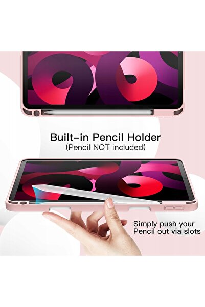 NO BRAND Husă Jetech pentru iPad Air 4 / 5 / 6 / 7 / 8 / 11 cu funcție de tre...