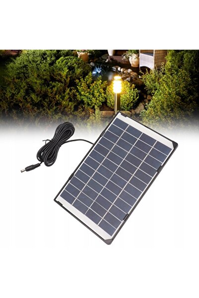 NO BRAND Încărcător solar Panou solar 6W 12V Dc5521 Cameră