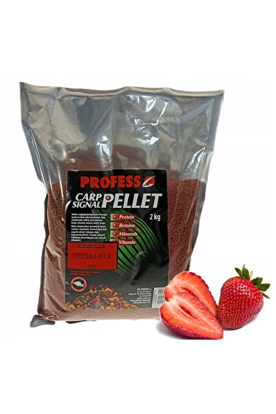 NO BRAND Pellet Method Feeder Micro 2kg - Căpșuni 2mm