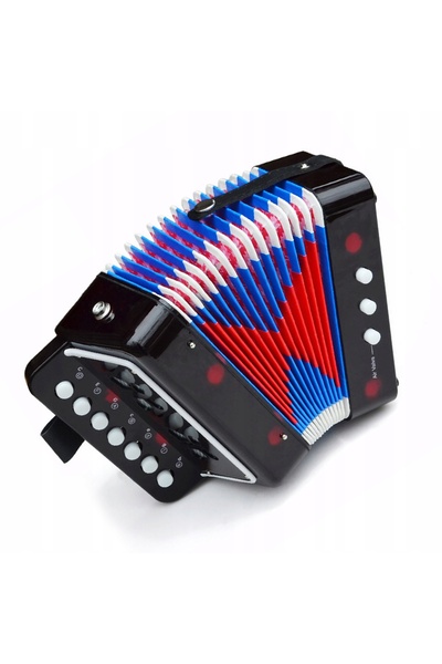 NO BRAND Acordeon jucărie pentru copii, pentru învățare și cântat