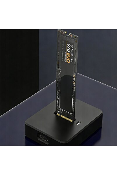 NO BRAND Adaptor cititor de disc 2-în-1 M.2 SATA NGFF NVMe PCIe M2 USB-C USB 3.0
