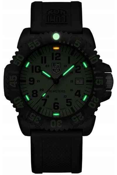 NO BRAND Ceas bărbătesc Luminox X2.2067.1 Curea neagră