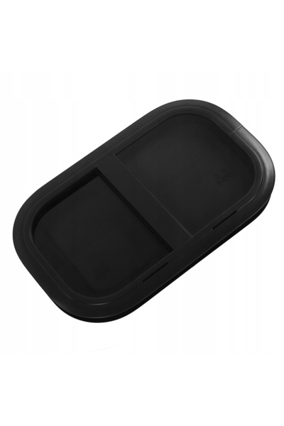 NO BRAND Fereastră laterală pentru rulote 50×30 cm Sticlă securizată Plasă an...