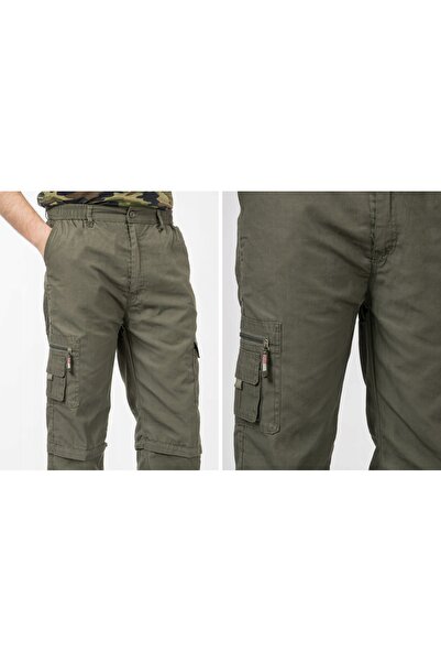 NO BRAND Pantaloni bărbați convertibili cargo de trekking 72t-03 XXL