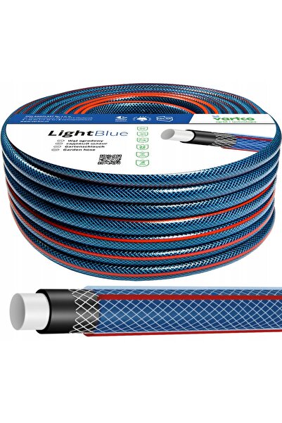 Vartco Furtun de grădină 50m 3/4'' UV albastru deschis 4 straturi Fabricat în...