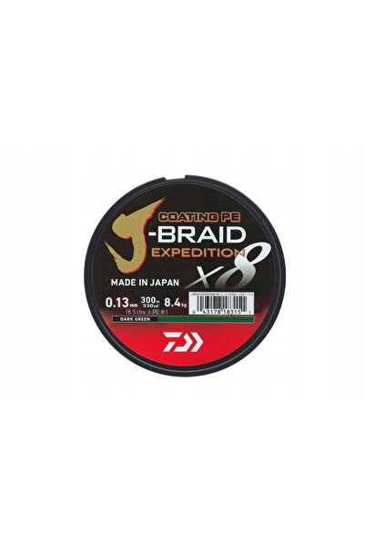 daiwa Fir de pescuit împletit j-braid expedition x8e 0.13mm 150m 8,4kg 1 bucată