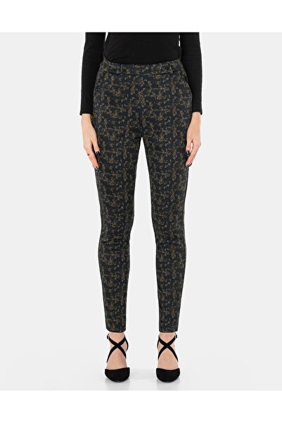 NO BRAND Pantaloni călduroși de damă, căptușiți cu fleece 46116-2 XXL