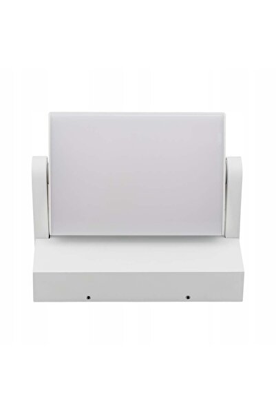 NO BRAND Lampă de perete de grădină V-Tac albă cu sursă LED integrată de 17W