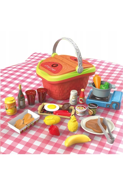 NO BRAND Coș de picnic Askato "BBQ" 122168