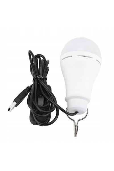 NO BRAND Lampă de camping, lampă de grădină turistică, bec USB pentru cort 5W...