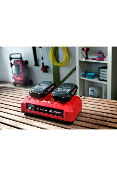 NO BRAND Încărcător de baterii Skil cu două stații, 20V