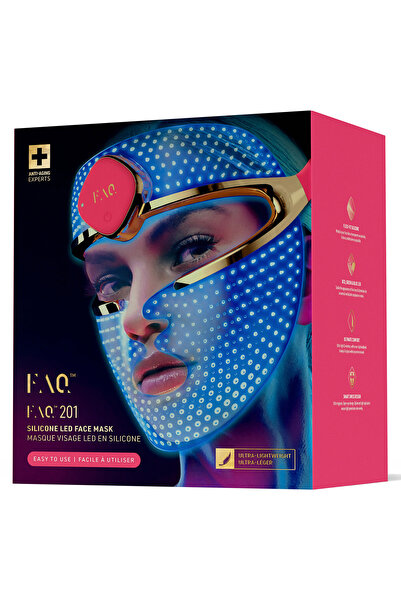 NO BRAND FAQ 201 Mască facială LED din silicon