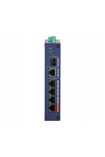 NO BRAND Switch industrial PoE Chs4106-4Et-60, 6 porturi, 4 porturi PoE SFP, ...