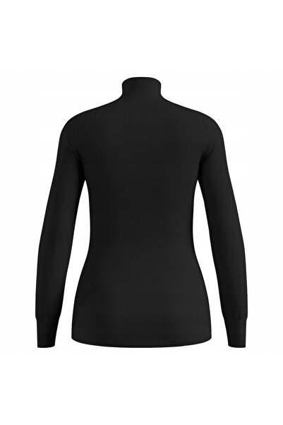 Odlo Tricou termic de damă, activ, călduros, cu guler înalt și mânecă lungă