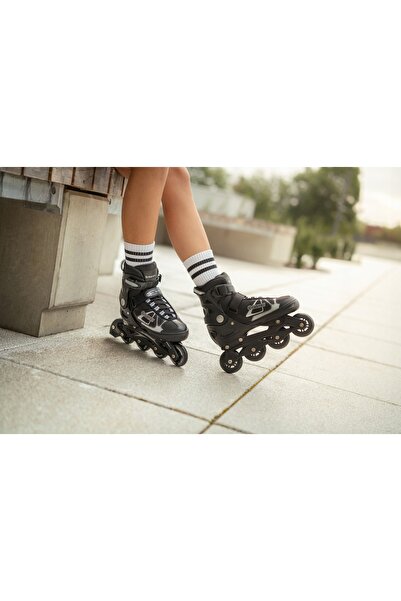 NO BRAND Role 3 în 1 Reglabile Raven Spirit Negru/Alb 40-43