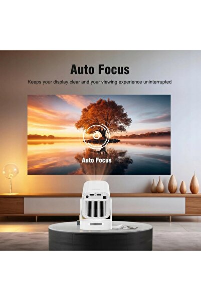 NO BRAND Proiector Mini Portabil Reach Hy260 Pro, Proiector Android LED WiFi ...