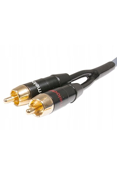 NO BRAND Cablu pentru subwoofer tip Y 1x RCA - 2x RCA Melodika Mdswy100G Gunm...