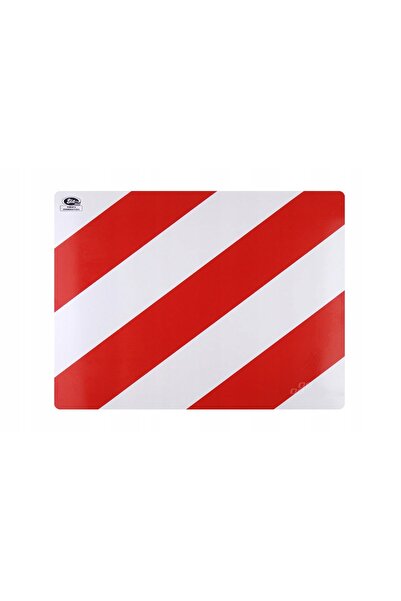 NO BRAND Placă de avertizare gabarit 40x30cm metal stânga + dreapta set