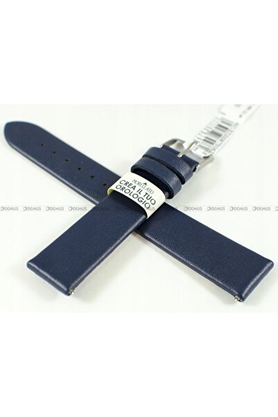 NO BRAND Curea de ceas - Morellato A01X5200875062Cr18 Albastru 18mm
